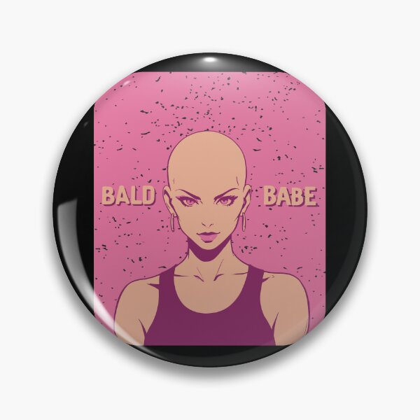 Item preview, Bald girl x bald girl designed and sold by The  Knick Knack Nook.