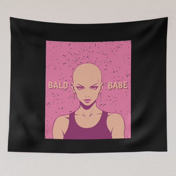 Item preview, Bald girl x bald girl designed and sold by The  Knick Knack Nook.