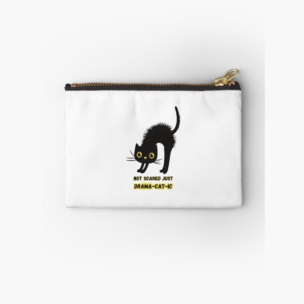 Item preview, NOT SCARED JUST DRAMA-CAT-IC designed and sold by LyricsWear.