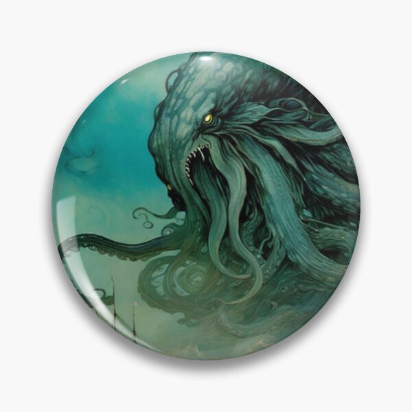 Item preview, Classic Monster Kraken Attacking Ship designed and sold by TheDarkWardrobe.