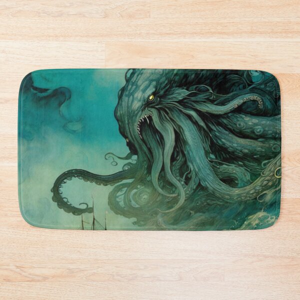 Item preview, Classic Monster Kraken Attacking Ship designed and sold by TheDarkWardrobe.