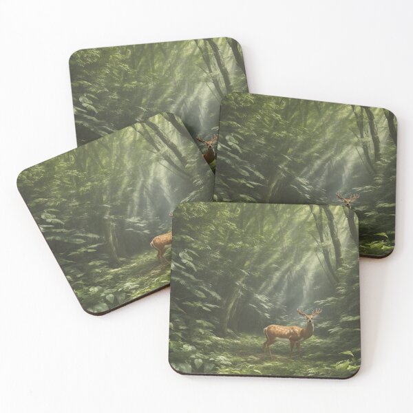 Item preview, enchanted deer designed and sold by Moldearte.