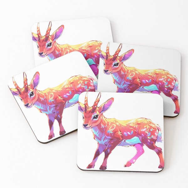 Item preview, South African Springbok deer Gazella designed and sold by LevCreates.
