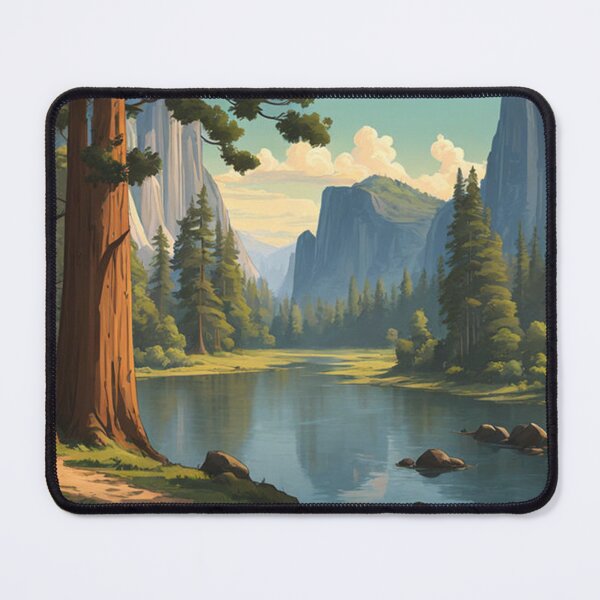 Item preview, Yosemite National Park designed and sold by SievesWeaves.