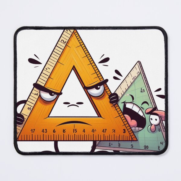 Item preview, Funny math stickers for geometry designed and sold by artdesignby.