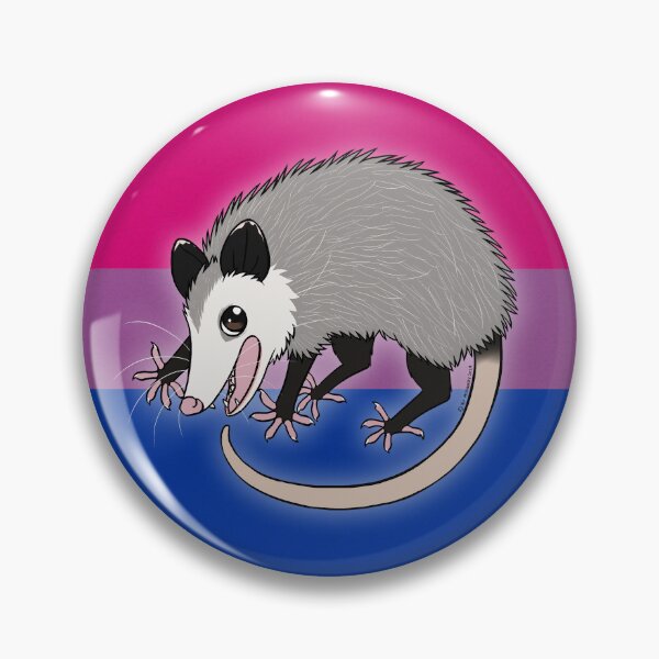 Item preview, Weird and Wonderful World - Pride Opossum (Bisexual) designed and sold by Dexter McKinnery.