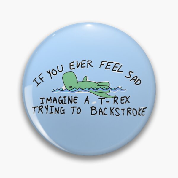 Item preview, T Rex Backstroke designed and sold by Lydia Conder.