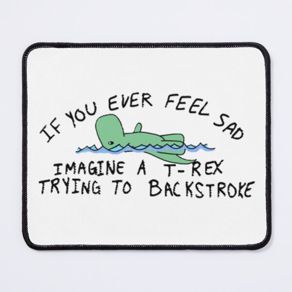 Item preview, T Rex Backstroke designed and sold by Lydia Conder.