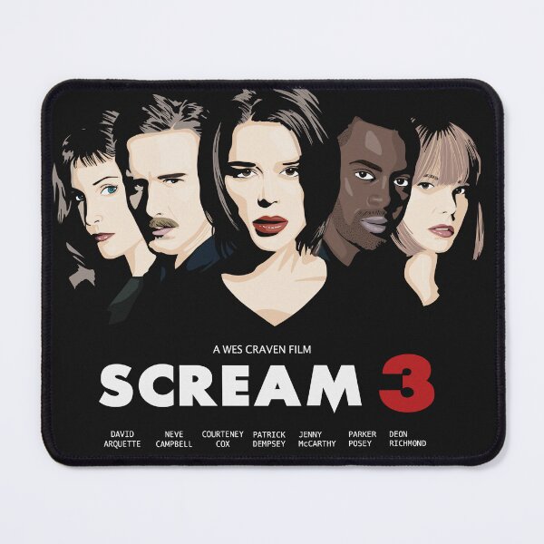 Item preview, SCREAM 3 - 2000 Horror Slasher Film Poster designed and sold by PopShopDesignFR.