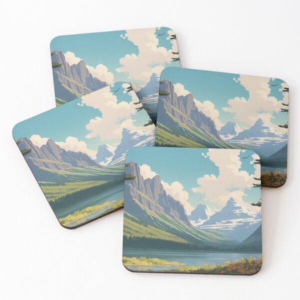 Item preview, Glacier National Park designed and sold by SievesWeaves.