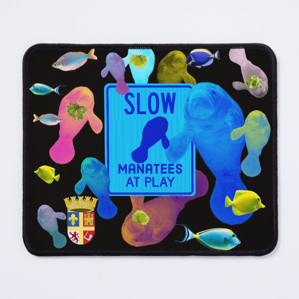 Item preview, Slow Manatees at Play Saint Augustine designed and sold by TheBruce77.