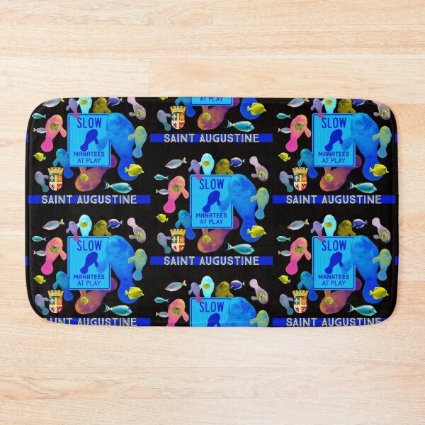 Item preview, Slow Manatees at Play Saint Augustine  designed and sold by TheBruce77.