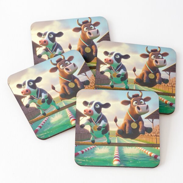 Item preview, Backstroke Bovine Buddies designed and sold by Moo-larious Creations From Down Udder.