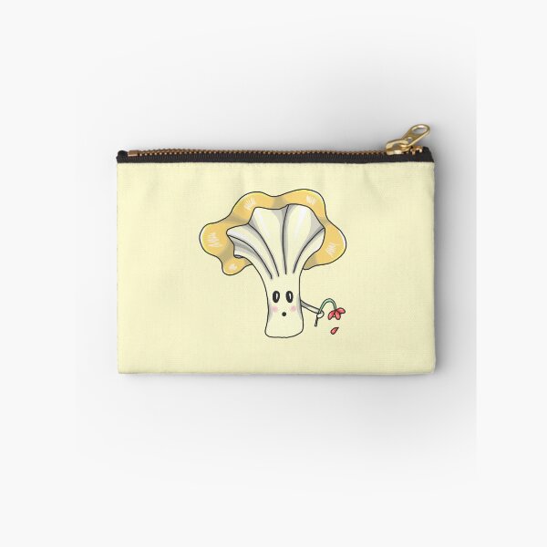 Item preview, Adorable chanterelle mushroom with a flower designed and sold by blackygoldcat.