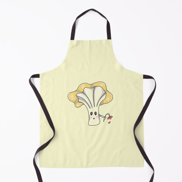 Item preview, Adorable chanterelle mushroom with a flower designed and sold by blackygoldcat.