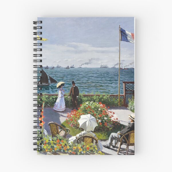 Artikelvorschau, Garten in Sainte Adresse | Monet | Kontrast entworfen und verkauft von Oliveirallan.