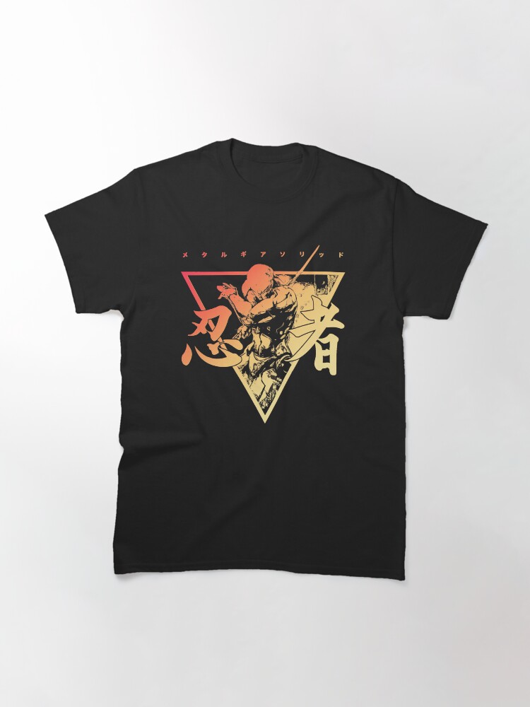 Thumbnail 3 of 7, Classic T-Shirt, Gray Fox Gradient designed and sold by goomba1977.