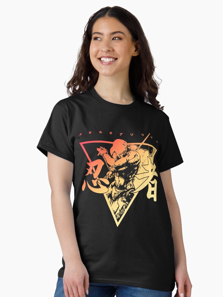 Thumbnail 2 of 7, Classic T-Shirt, Gray Fox Gradient designed and sold by goomba1977.