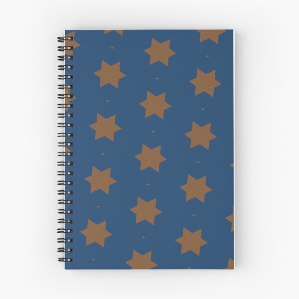 Item preview, Brown Merkabah Stars Diamond Spots Blue Perpetual Outline designed and sold by Alchemy-A-La-G.