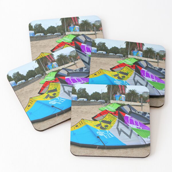 Item preview, Surf kites at the beach designed and sold by FranWest.