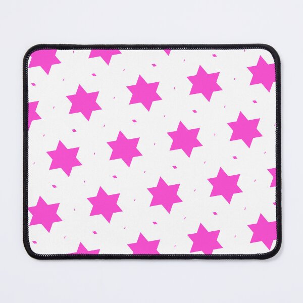 Item preview, Pink Merkabah Stars Diamond Spots White Perpetual Outline designed and sold by Alchemy-A-La-G.
