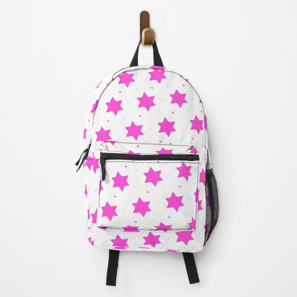 Item preview, Pink Merkabah Stars Diamond Spots White Perpetual Outline designed and sold by Alchemy-A-La-G.