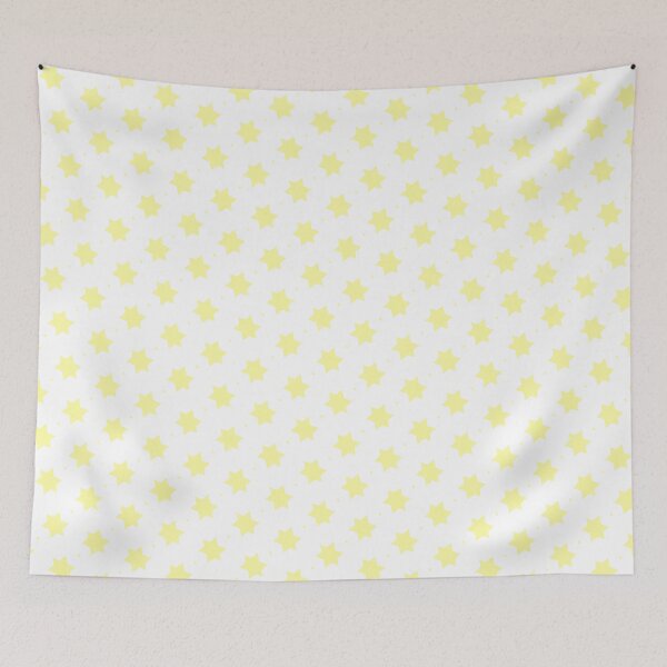 Item preview, Yellow Merkabah Stars Diamond Spots White Perpetual Outline designed and sold by Alchemy-A-La-G.