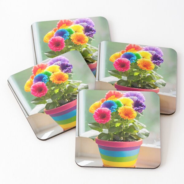 Item preview, Rainbow flower pot designed and sold by seahorse crossing.