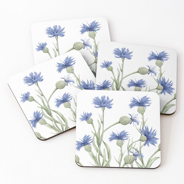 Item preview, Cornflowers (Centaurea cyanus) designed and sold by Biology-Hub.