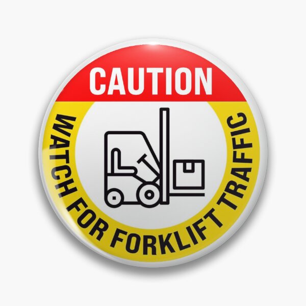 Item preview, Caution watch for forklift traffic  designed and sold by aylameridian.