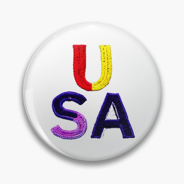 Artikelvorschau, Buchstabe USA, Monogramm. Typografie-Collage. ABC-Kunst. Geschenk entworfen und verkauft von Minibubb.