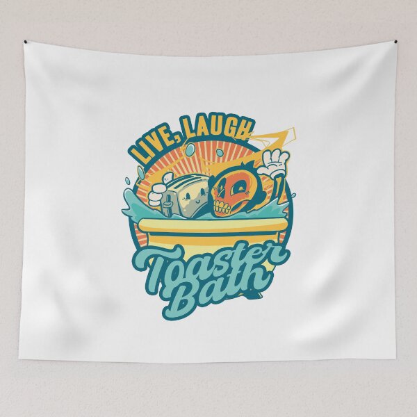 Item preview, Shocking toaster bath  designed and sold by EYESORE ART.
