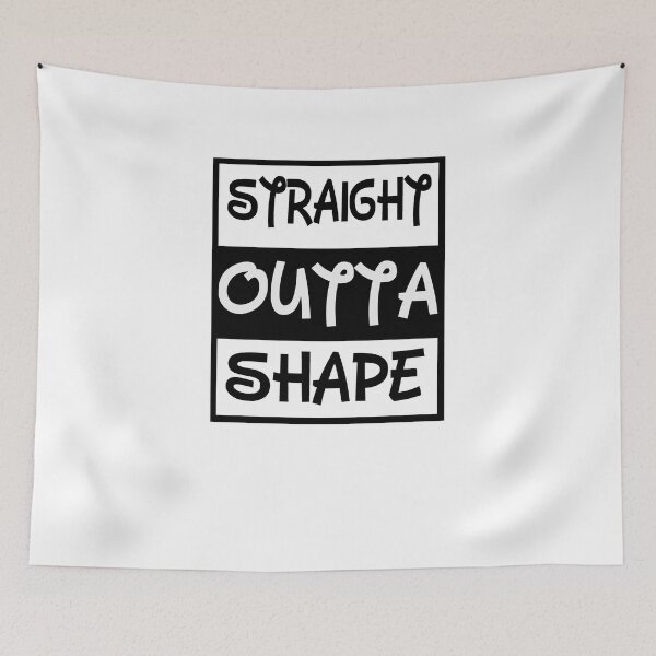 Item preview, Straight Outta Shape designed and sold by TeeTimeGuys.