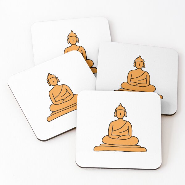 Item preview, Budhha minimalist icon design designed and sold by Artkitokri.