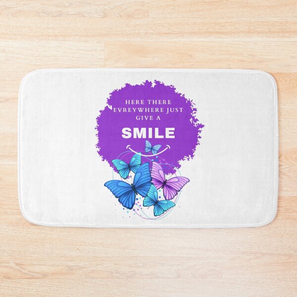 Item preview, there everywhere just give a smile purple color designed and sold by lorand-designs.