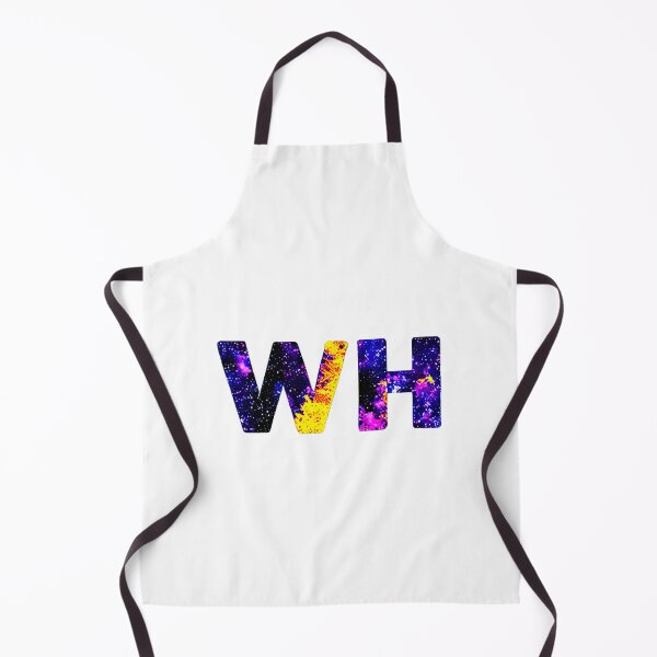Item preview, letter WH, monogram. typography collage. ABC art. gift designed and sold by Minibubb.
