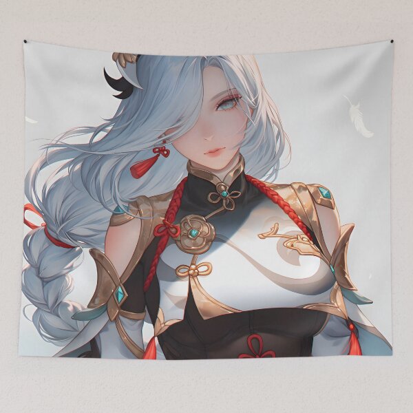 Item preview, Shenhe Cute Anime Girl designed and sold by DGitaldreamgirl.