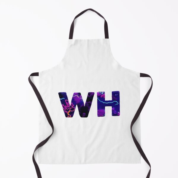 Item preview, letter WH, monogram. typography collage. ABC art. gift designed and sold by Minibubb.