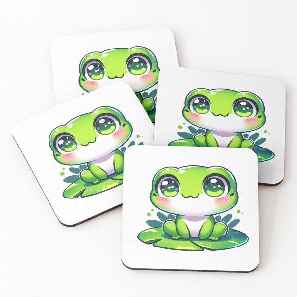 Item preview,  Happy Anime Frog. Adorable Gifts. designed and sold by LilianPixel.
