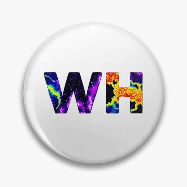 Item preview, letter WH, monogram. typography collage. ABC art. gift designed and sold by Minibubb.