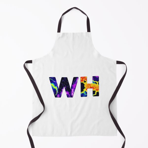 Item preview, letter WH, monogram. typography collage. ABC art. gift designed and sold by Minibubb.