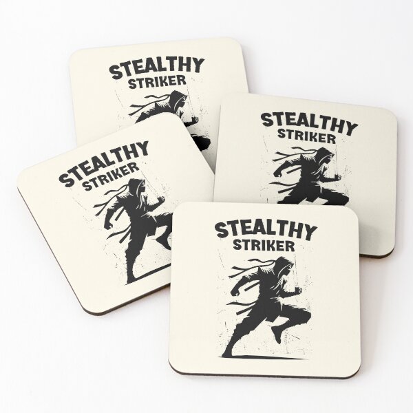 Item preview, Stealthy Striker: The Silent Shadow (Ninja Design) designed and sold by SesameTees.