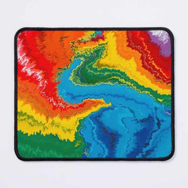 Item preview, Rainbow coloured abstract art designed and sold by Fantacaroo Designs.