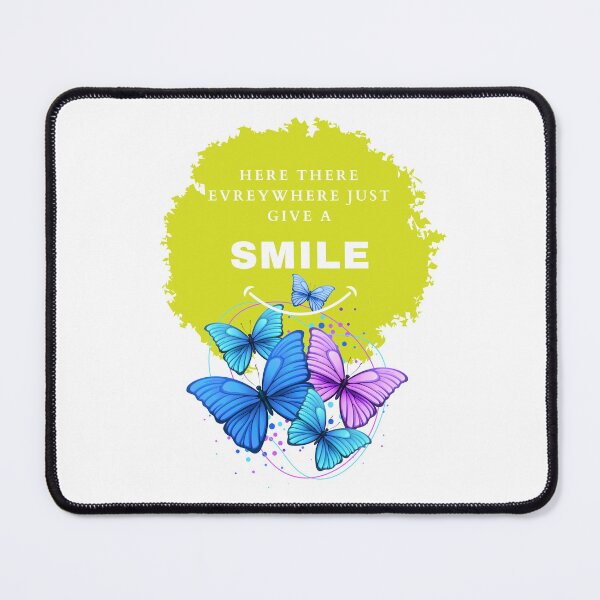 Item preview, here there everywhere just give a smile yellow color designed and sold by lorand-designs.
