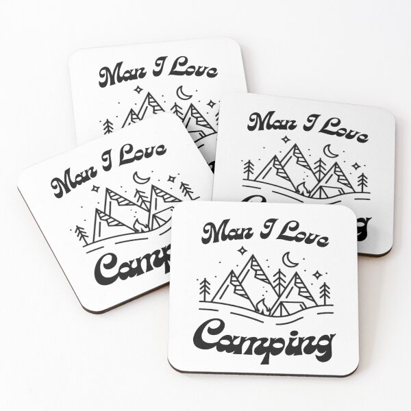 Item preview, Hombre, me encanta el diseño de camping designed and sold by CarefulCreation.