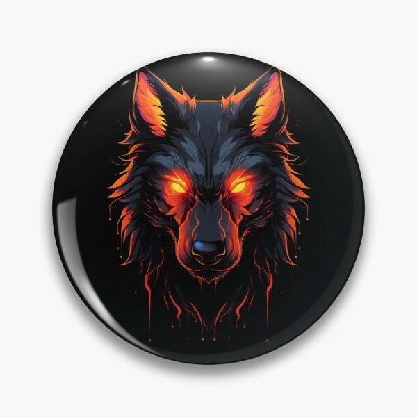 Item preview, Lone Wolf (Glowing Eyes) designed and sold by ArtTees4U.