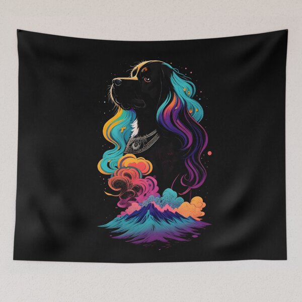 Item preview, Dog  vectorart tshirt design printready graffitistyle designed and sold by rodoxyes.