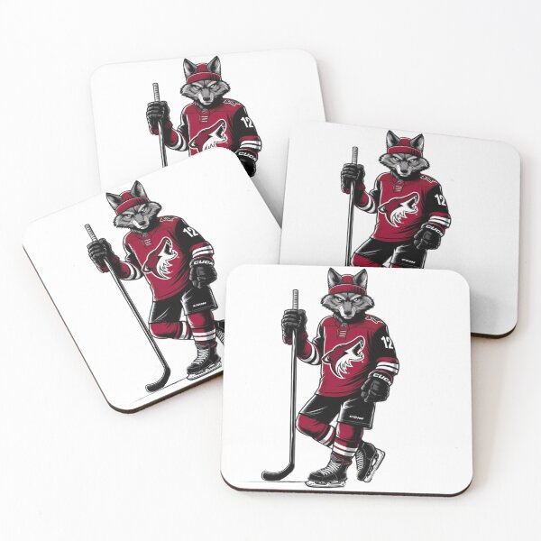 Item preview, Coyote Wearing an Arizona Coyotes Hockey Jersey designed and sold by darprince.