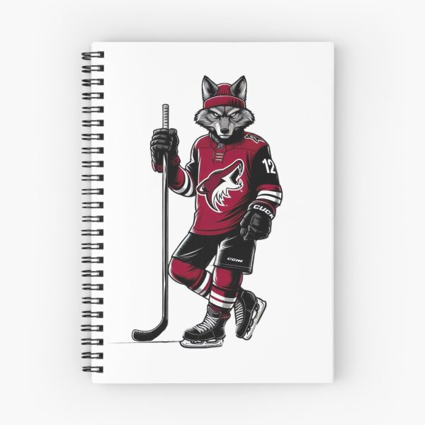 Item preview, Coyote Wearing an Arizona Coyotes Hockey Jersey designed and sold by darprince.