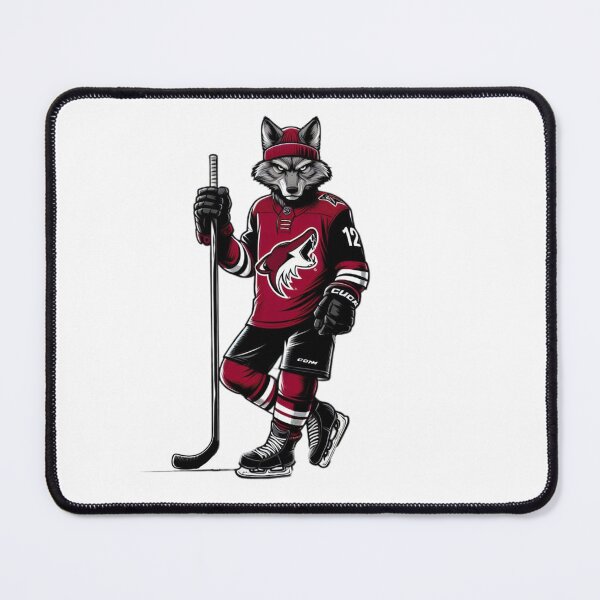 Item preview, Coyote Wearing an Arizona Coyotes Hockey Jersey designed and sold by darprince.